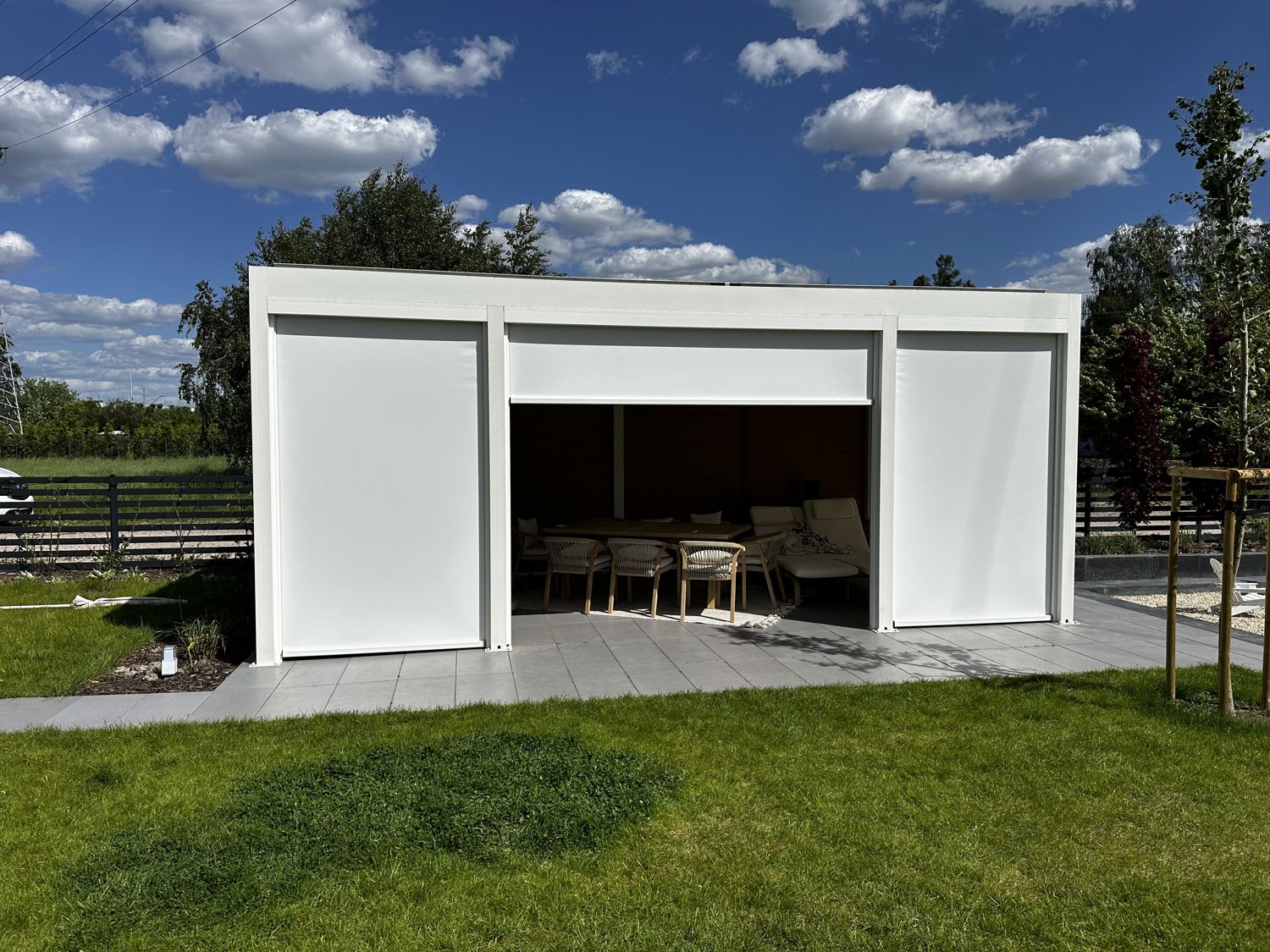 Realizacja Pergolatti — pergola bioklimatyczna nr 6